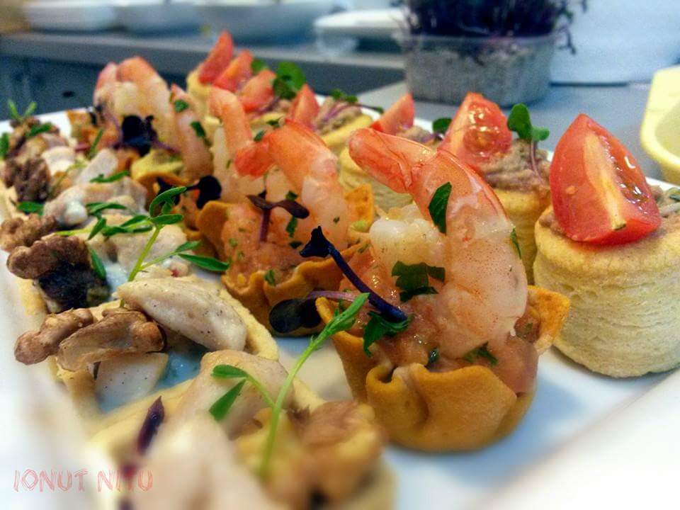 La Grande Vie Casino Timisoara Mini Trendy Shell Neutra, Mini Bouchee 3.5 Cm si Spicy cup mexican chili. Chef IONUT NITU