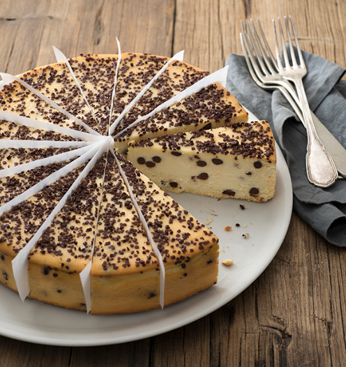 tort chocolate chip cheesecake