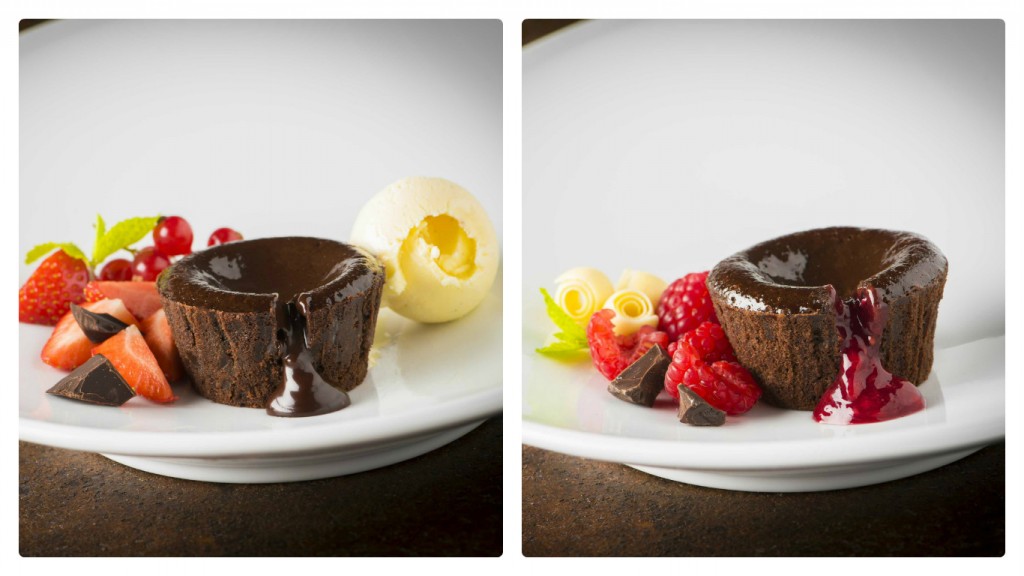 lava cake cu inghetata